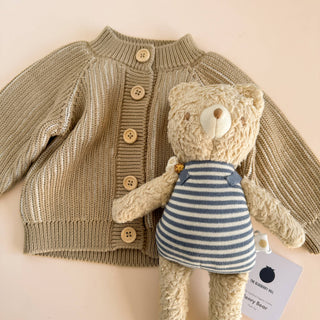 Plush Bear Bee Baby Kids Organic Toy Spring Summer Gift