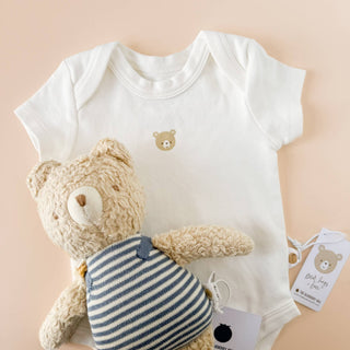 Plush Bear Bee Baby Kids Organic Toy Spring Summer Gift