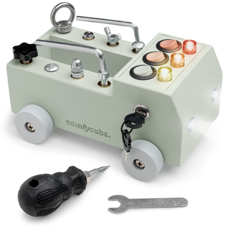 Busy Board Toy Truck Set by Comfy Cubs
