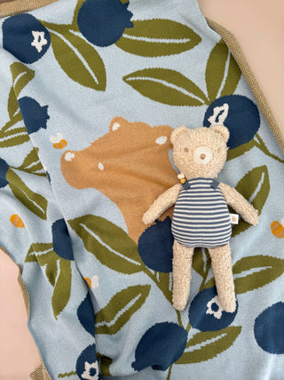 Plush Bear Bee Baby Kids Organic Toy Spring Summer Gift