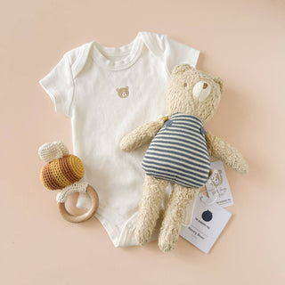 Plush Bear Bee Baby Kids Organic Toy Spring Summer Gift