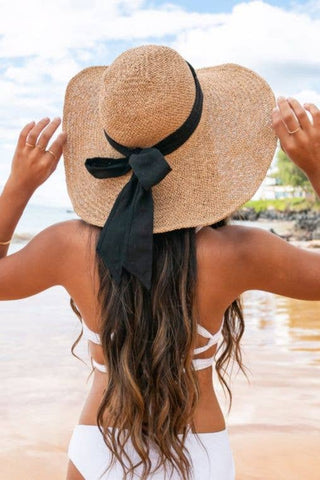 Packable Straw Beach Hat