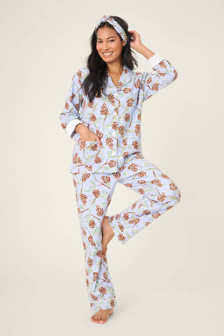 Feelin' Pine 3-Piece Winter Print Flannel PJ Set