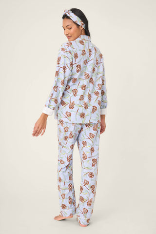 Feelin' Pine 3-Piece Winter Print Flannel PJ Set