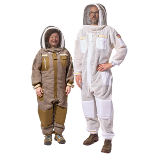 Sting Stopper Professional Ventilated Beekeeping Suit - Olive Green
