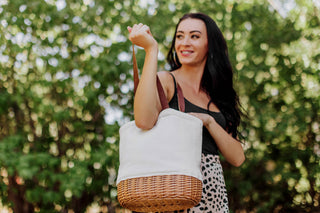 Pico Canvas and Willow Insulated Basket Tote