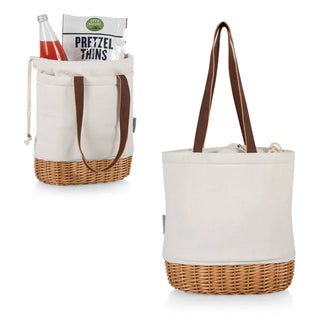 Pico Canvas and Willow Insulated Basket Tote