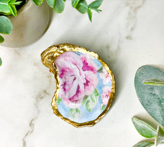 Shabby Chic Oyster Trinket Dish